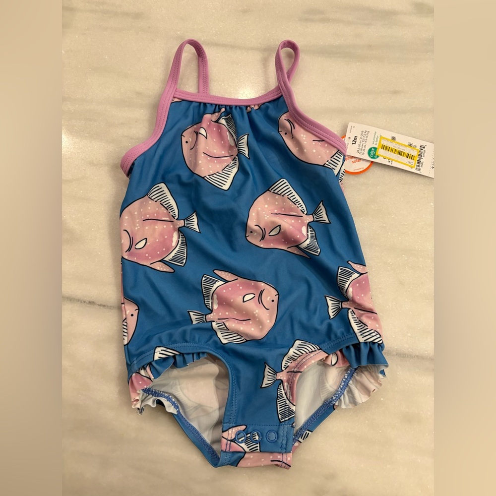 Carter’s bathing suit. Size 12 months.